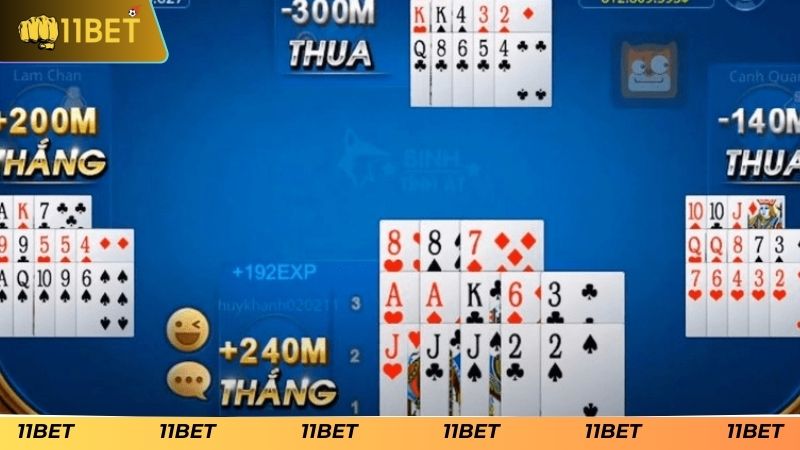 Hướng dẫn tham gia chơi mậu binh trực tuyến trên 11BET