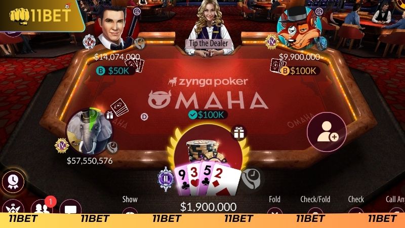 Luật chơi Omaha Poker 5 lá